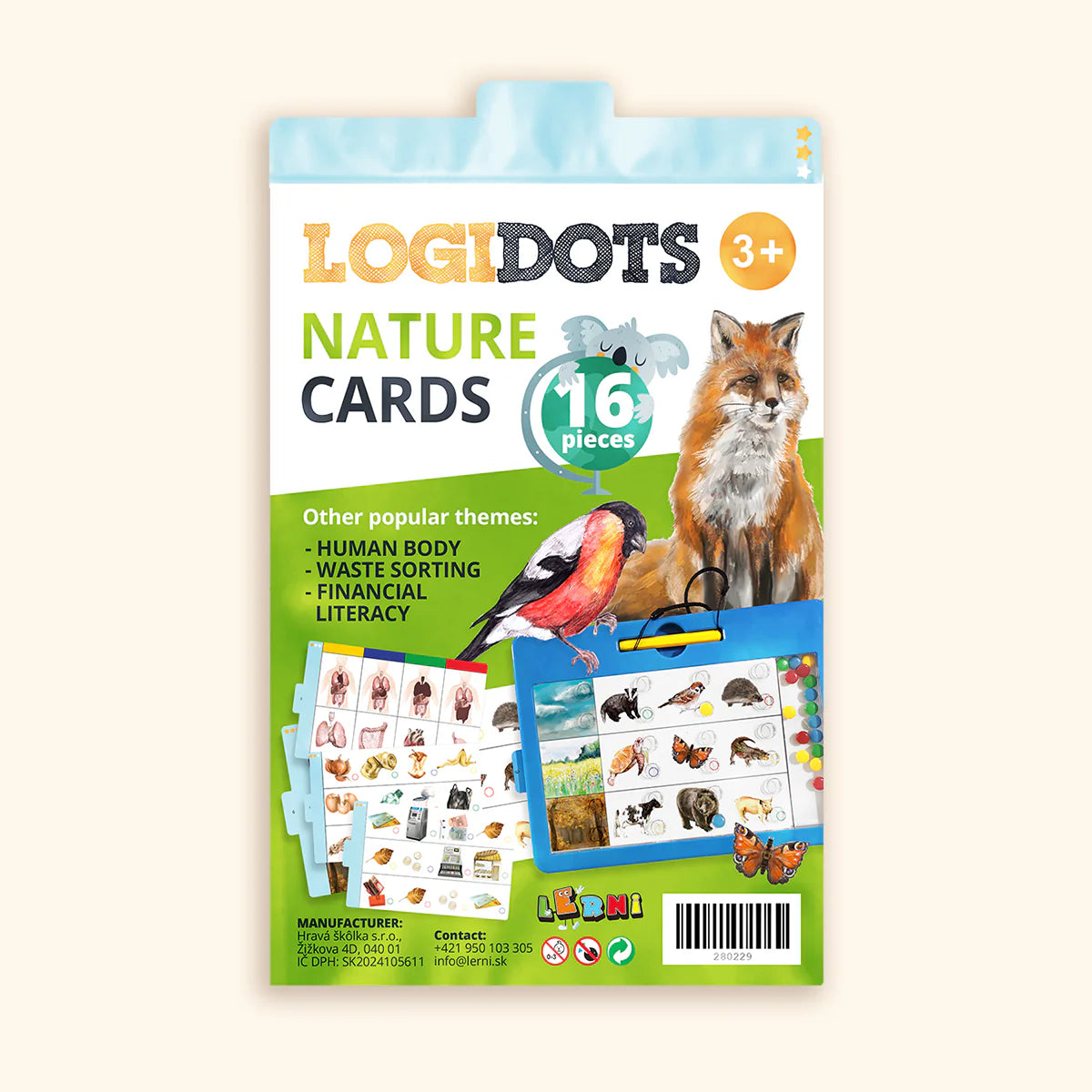 Cartes LOGIDOTS - Animaux